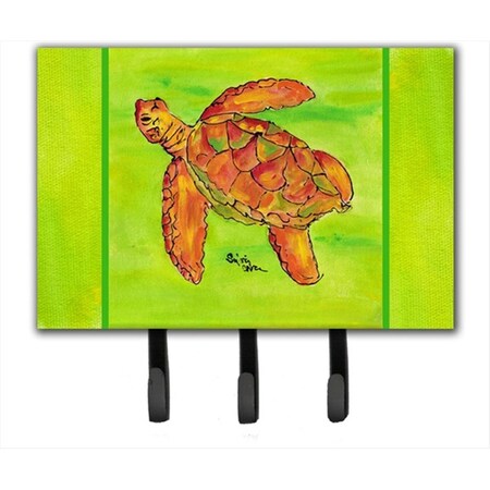Carolines Treasures 6 x 9 in. Turtle Leash or Key Holder 8376TH68